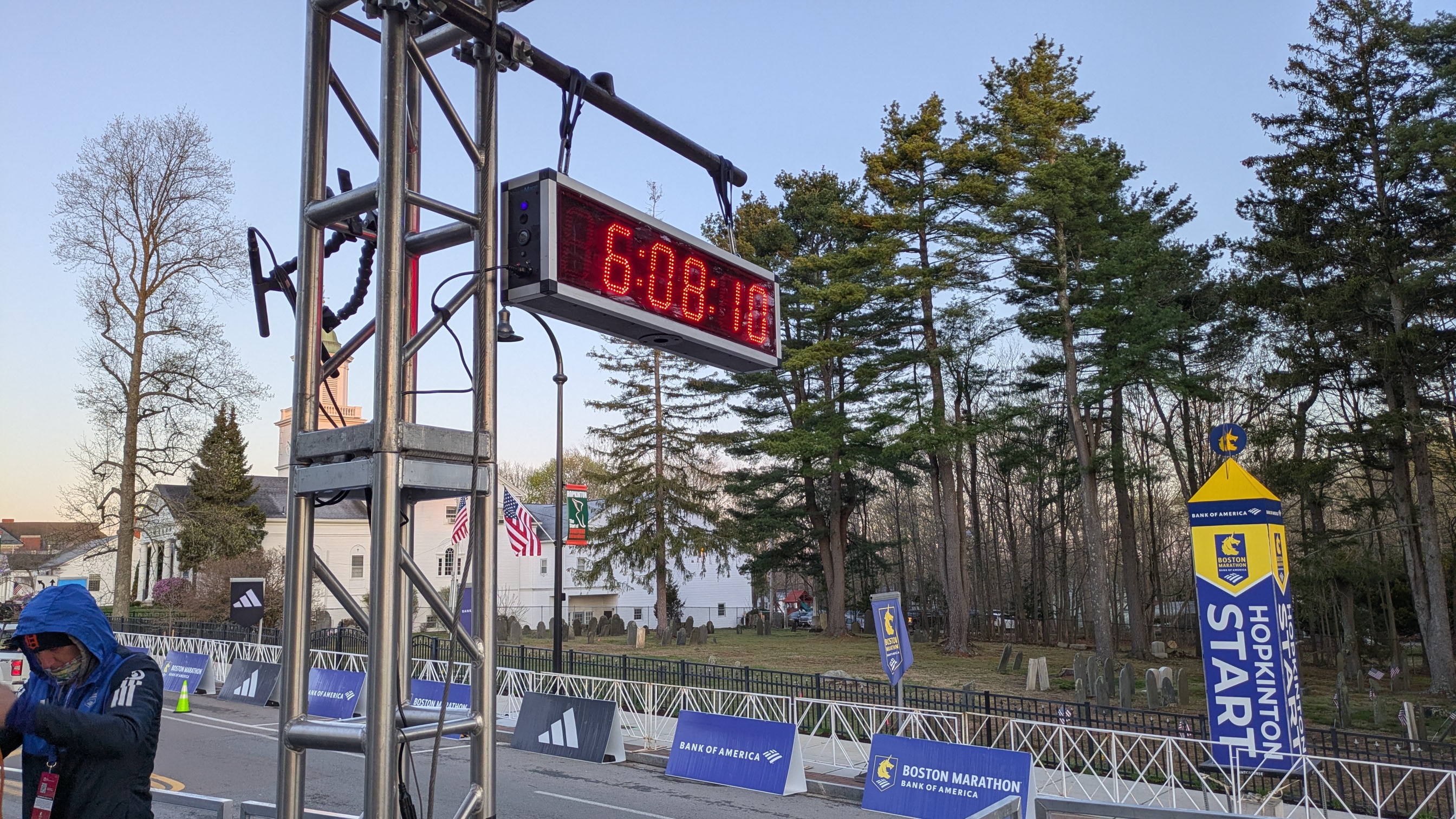 Boston Marathon start