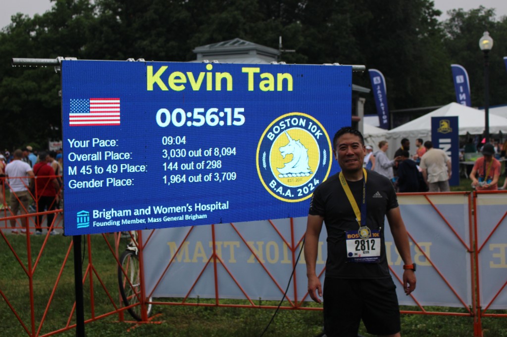 BAA 10K selfie station