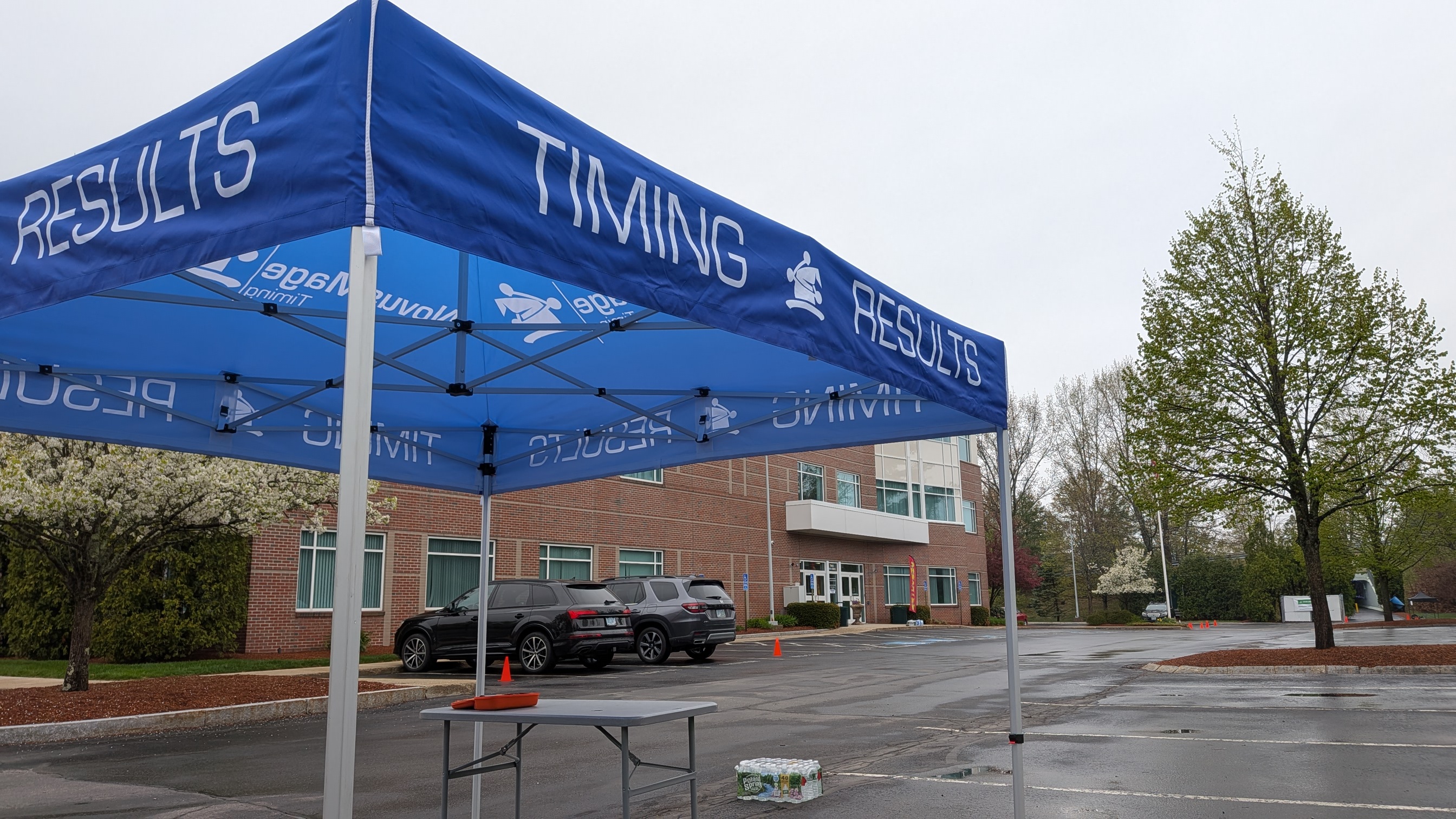 Results tent