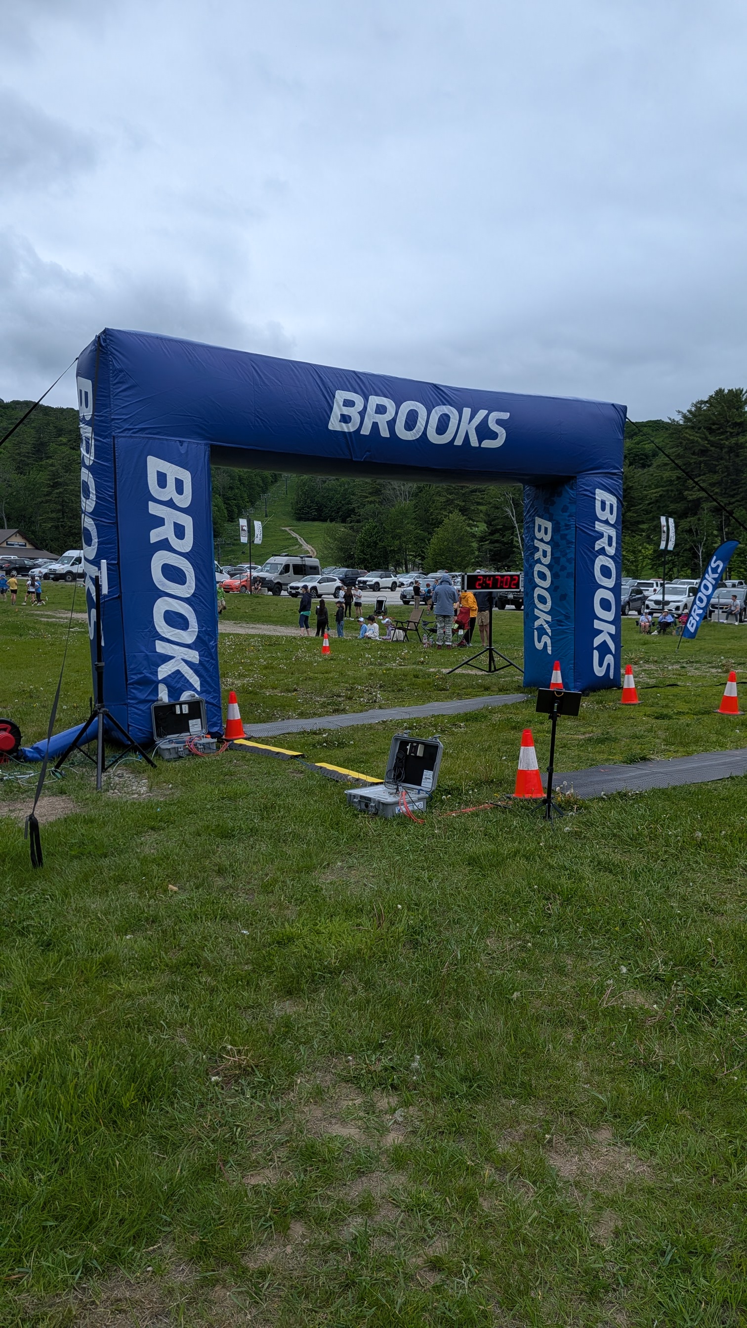 Mountain course timing