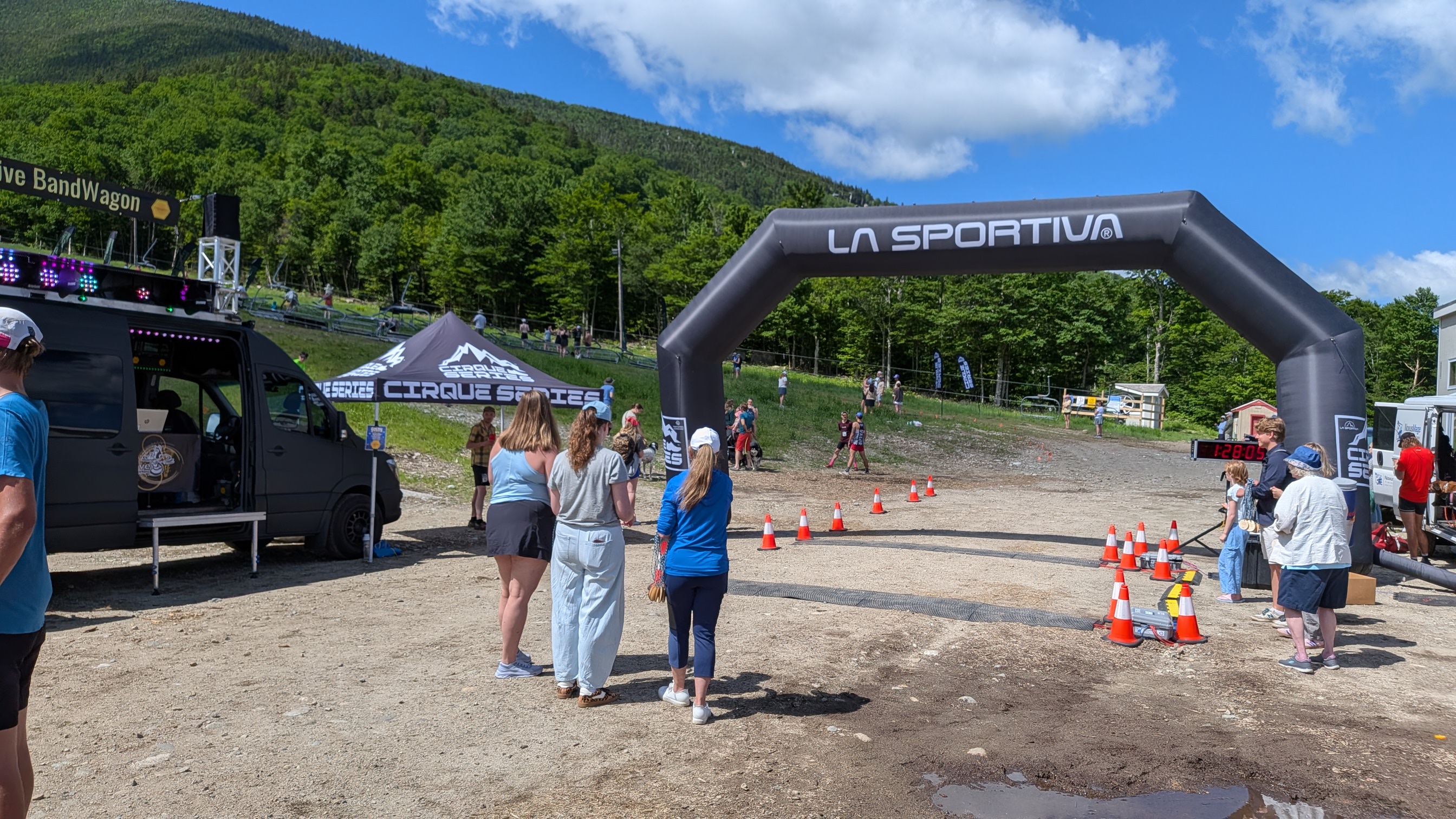 Cirque Series finish line