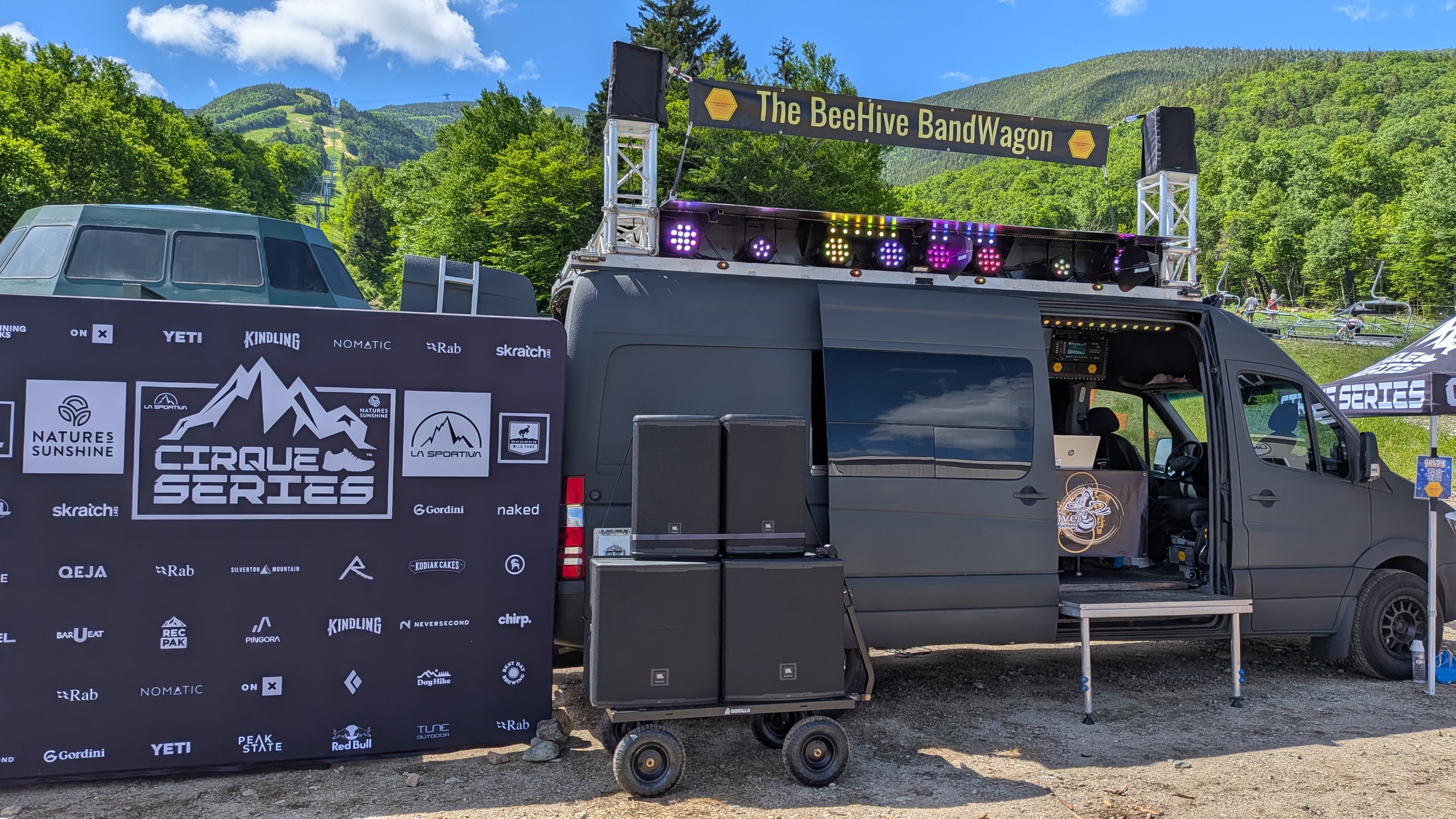 Cirque Series event village